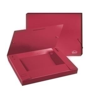 CARPETA de PROYECTOS FOROFIS PP A4 GOMAS 3 cm ROJO