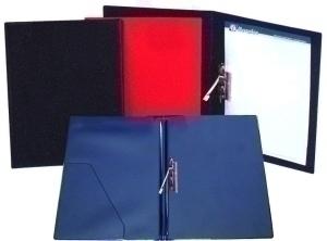 CARPETA con PINZA MINICLIP LATERAL IBERPLAS PVC Fº NEGRO