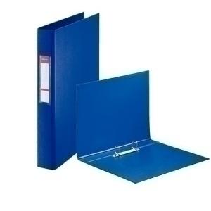 CARPETA ANILLAS ESSELTE PVC OFICINA Fº 2 AN.25MM AZUL /62306