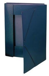 CARPETA de DIBUJO CARCHIVO CARTON PINTADO GOMAS y SOLAPAS A3 NEGRO