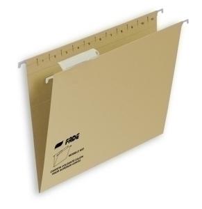 CARPETA COLGANTE FADE cart.KIO visor SUPERIOR V KRAFT ECO 220g A4 PAQUETE de 50 (41300/K10090)