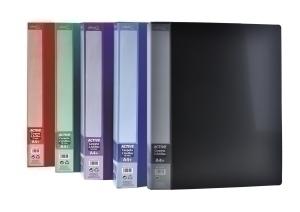 CARPETA de ANILLAS OFFICE BOX PP TWILL SUPRA A4 2 an.16mm 5 col.surt.
