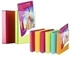 CARPETA CANGURO IBERPLAS PVC FUN COLOR A4 4 an.MIXTAS 25mm col.surt.