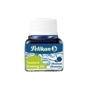 TINTA CHINA PELIKAN FRASCO 10 ml. AZUL ULTRAMAR (523-9) (201582)
