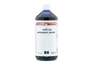 TINTA ROTULADOR EDDING FRASCO 1 LITRO T1000 AZUL /T100003