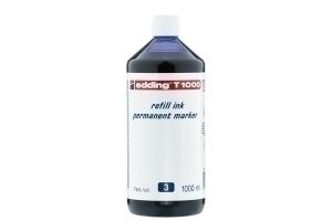 TINTA ROTULADOR EDDING FRASCO 1 litro T1000 AZUL