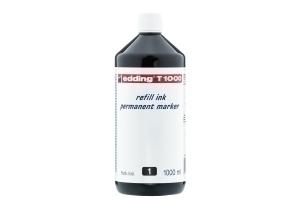 TINTA ROTULADOR EDDING FRASCO 1 litro T1000 NEGRO