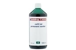 TINTA ROTULADOR EDDING FRASCO 1 LITRO T1000 VERDE /T100004