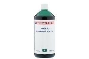 TINTA ROTULADOR EDDING FRASCO 1 litro T1000 VERDE