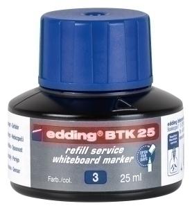 TINTA ROTULADOR EDDING PIZARRA FRASCO 25 ML. BTK25 AZUL /BTK2503