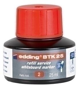TINTA ROTULADOR EDDING PIZARRA FRASCO 25 ml. BTK25 ROJA