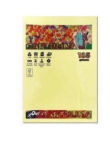 CARTULINA A4 OLEF 185g COLORES PALIDOS PAQUETE de 50
