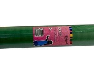 PAPEL de EMBALAR KRAFT ROLLO FABRISA 1x25 VERDE BOTELLA