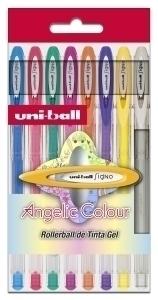 ROLLER GEL UNI-BALL SIGNO NOBLE METAL 0,8 PASTEL ESTU/8 /182634335