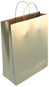 BOLSA PAPEL KRAFT LISO 40x46 ORO P/25