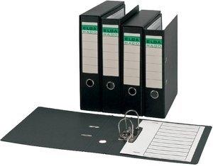 ARCHIVADOR palanca ELBA CARTON COMPACTO RADO JASPEADO Fº 80mm (1290700)