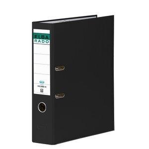 ARCHIVADOR palanca ELBA FORRADO PVC RADO CHIC Fº 80mm NEGRO (1097706)