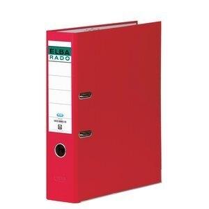 ARCHIVADOR palanca ELBA FORRADO PVC RADO CHIC Fº 80mm ROJO (1097703)