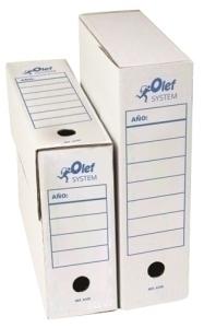 CAJA ARCHIVO DEFIN. OLEF CARTON Fº 100MM /A100