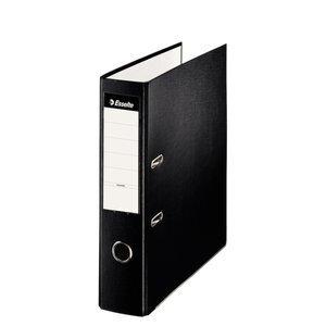 ARCHIVADOR palanca ESSELTE PLASTICO FORRADO con RADO A4 75mm NEGRO