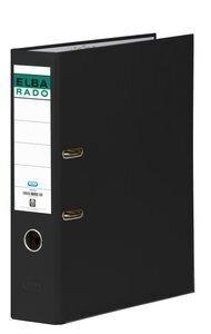 ARCHIVADOR palanca ELBA FORRADO PVC RADO CHIC A4 80mm NEGRO (1047706)