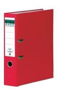 ARCHIVADOR palanca ELBA FORRADO PVC RADO CHIC A4 80mm ROJO (1047703)