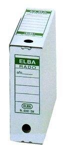 CAJA ARCHIVO DEFINITIVO CARTON ELBA A4 95mm (8340100)