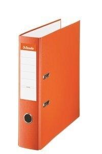 ARCHIVADOR palanca ESSELTE PLASTICO FORRADO con RADO Fº 75mm NARANJA