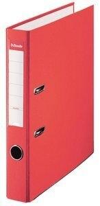 ARCHIVADOR palanca ESSELTE PLASTICO FORRADO con RADO A4 50mm ROJO