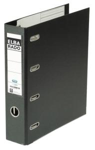 ARCHIVADOR ELBA PVC RADO PLAST A4 DOBLE MEC. 75MM NEGRO /100551851