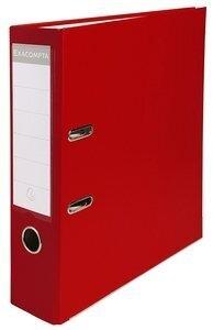 ARCHIVADOR palanca EXACOMPTA FORRADO PP RADO A4 80mm ROJO