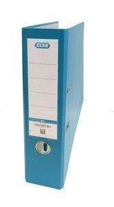 ARCHIVADOR palanca ELBA FORRADO PP RADO TOP Fº 80mm AZUL TURQUESA