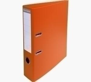 ARCHIVADOR EXACOMPTA PVC RADO A4 70MM NARANJA /53744E