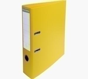 ARCHIVADOR EXACOMPTA PVC RADO A4 70MM AMARILLO /53749E