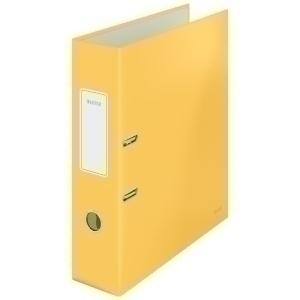 ARCHIVADOR LEITZ COSY A4 180º 80MM AMARILLO /10610019