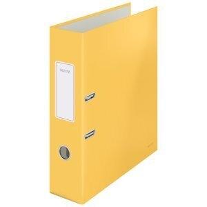 ARCHIVADOR palanca LEITZ COSY A4 180º 80mm AMARILLO