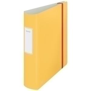 ARCHIVADOR LEITZ ACTIVE COSY POLYFOAM A4 180º 82MM AMARILLO /10380019