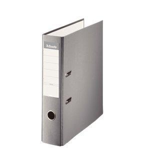 ARCHIVADOR palanca ESSELTE PLASTICO FORRADO con RADO A4 75mm GRIS