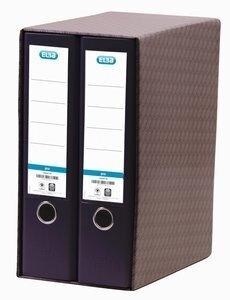 MODULO ARCHIVADORES palanca ELBA RADO TOP forr.PP 2 uds.A4 80mm NEGRO (1521706)