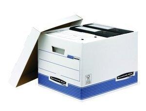 CONTENEDOR de ARCHIVOS FELLOWES BANKERS BOX 430x380x287mm AZULpara 4 archivadores tamaño  Fº