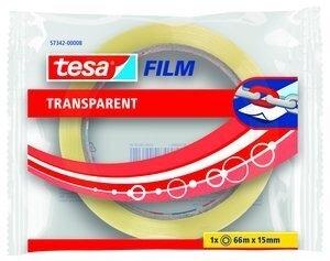 CINTA ADHESIVA TESA TRANSPARENT rollo 66x15