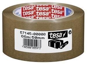 CINTA de EMBALAJE TESA PVC EXTRA FUERTE RUGOSO rollo 66x50 MARRON