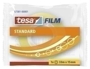 CINTA ADHESIVA TESA STANDARD ROLLO 33X15 /57381-00001-01