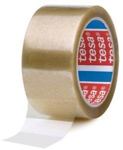 CINTA de EMBALAJE TESA PP rollo 66x50 TESAPACK TRANSPARENTE