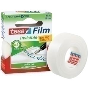 CINTA ADHESIVA TESA FILM INVISIBLE 33X19 ECOLOGICA /57312-00008-02