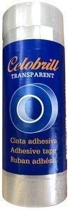 CINTA ADHESIVA CELOBRILL TRANSPARENTE rollo 33x19 PAQUETE DE 8