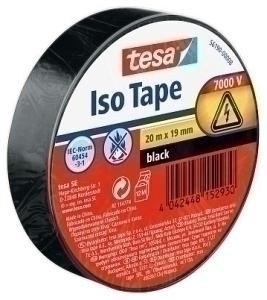 CINTA AISLANTE TESA PVC rollo 20x19 NEGRO