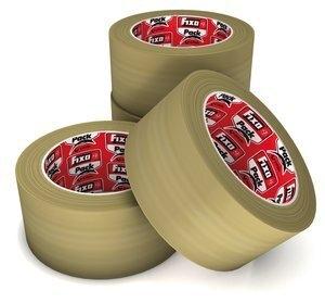 CINTA de EMBALAJE FIXO PACK PP HOTMELT rollo 66x48 MARRON
