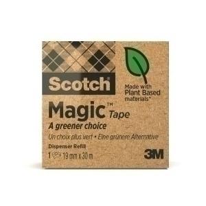 CINTA ADHESIVA SCOTCH MAGIC 900 SOSTENIBLE 30X19 /9-1930R