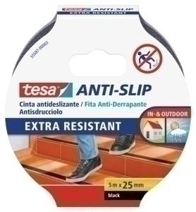 CINTA ADHESIVA TESA ANTIDESLIZANTE 5X25 NEGRO /55587-00003-11